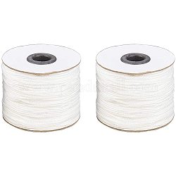 Nylon Thread, White, 1.8mm, about 80yards/roll, 2rolls/set