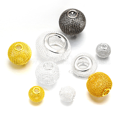 Perline in filo di ferro di forme miste, colore misto, 14~27x16~38mm, Foro: 4~17 mm