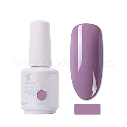 15ml de gel especial para uñas, para estampado de uñas estampado, kit de inicio de manicura barniz, púrpura medio, botella: 34x80 mm