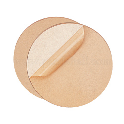 BENECREAT 2PCS Clear Acrylic Circle Disc 3mm Thick 250mm Inner Dia Cast Sheet for Craft Projects, Signs, DIY Projects