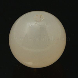 Resin Beads, Round, Seashell, 30mm, Hole: 5mm, about 50pcs/bag