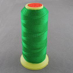 Filo da cucire di nylon, verde, 0.8mm, circa 300m/rotolo