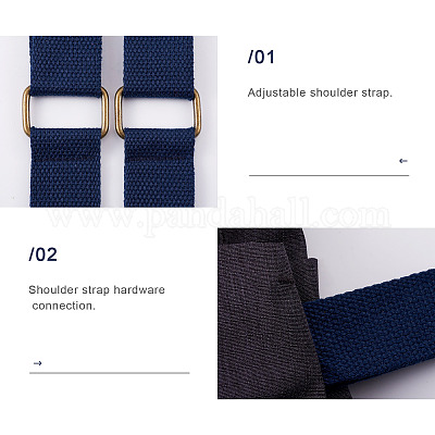 Fibbia Regolabile Per Zaino E Borsa – Cintura Pettorale 2.5 Cm Lunghezza 24-52 Cm