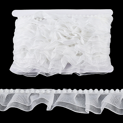 5 Yards Polyester-Spitzenbänder&nbsp;OCOR-GF0006-14A-02-1