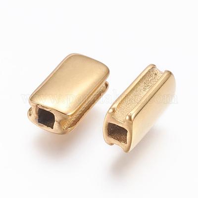 304 Edelstahlperlen&nbsp;STAS-E130-01G-1