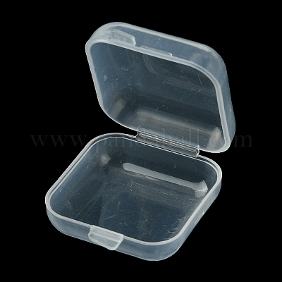 Wholesale Plastic Bead Storage Containers with Hinged Lid 