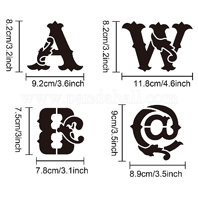 Mayjoydiy stencil per lettere all'ingrosso 