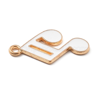 Pendente smaltati in lega&nbsp;PALLOY-E582-08KCG-04-1