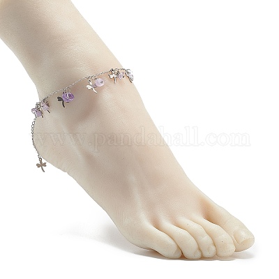 Gemstone anklets sale