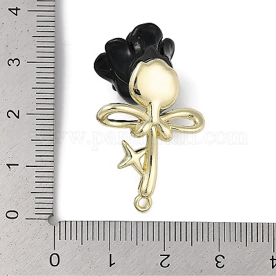 Alliage d'or pendentifs en résine&nbsp;FIND-U017-07G-03-1
