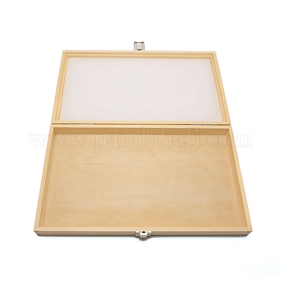 Schatulle aus Holz&nbsp;CON-WH0087-11-1