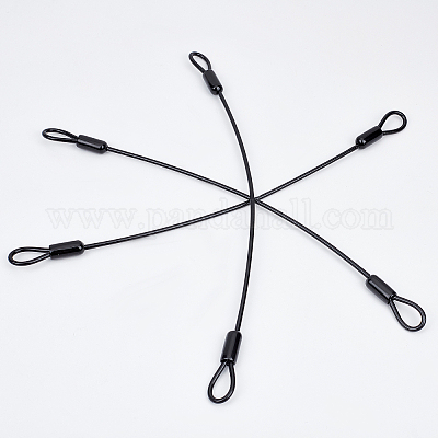 BUNGEE CORD WITH HOOKS (1/4) - LOOPED METAL PLASTIC HOOK CORD - (TIP OF  LOOPED END TO HOOK END) - (BY THE INCH)