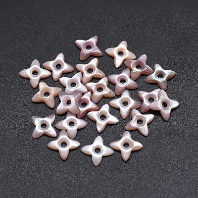 Perles roses shell&nbsp;X-SSHEL-E567-23A-1
