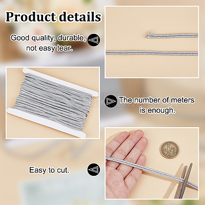 Corde metalliche in poliestere da 20 m&nbsp;OCOR-BC0007-36A-1