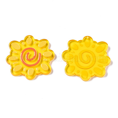 Pendenti acrilico traslucido&nbsp;TACR-T021-45A-1