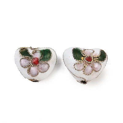 Handmade Cloisonne Perlen&nbsp;X-CLB052Y-1-1
