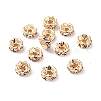 Wholesale PandaHall 300pcs 14K Gold Plated Spacer Beads 
