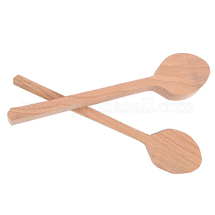Wood Carving Spoon Blank Basswood Unfinished Wooden Suitable for Beginners 