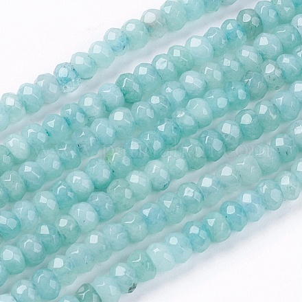 1 brins de perles de jade naturelles X-G-R171-2x4mm-08-1