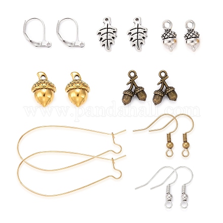 DIY Dangle Earrings Making Kits DIY-LS0002-90-1