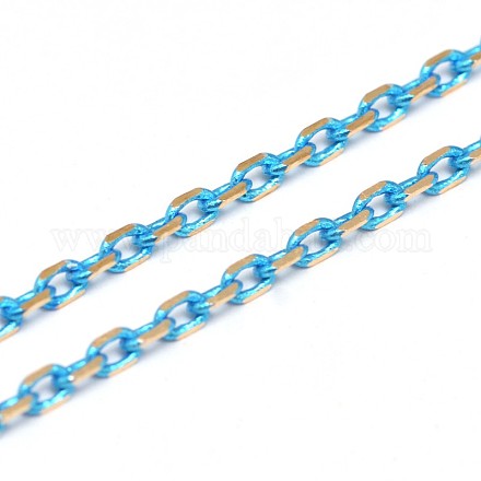 Electroplate Brass Cable Chains CHC-M005-06-FF-1