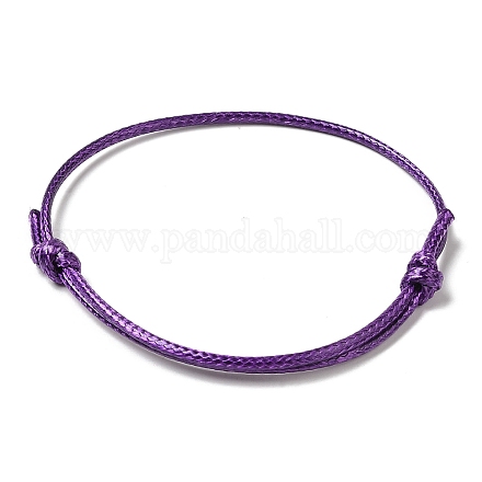 Korean Waxed Polyester Cord Bracelet Making AJEW-JB00011-05-1