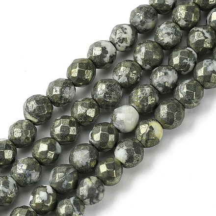 Fili di perline di gemstone naturale G-D067-I03-C02-1