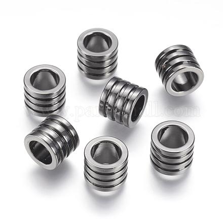 304 Stainless Steel Beads STAS-F123-04B-1