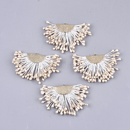 Algodon poli (poliéster algodón) decoraciones colgantes borla FIND-T041-06-1