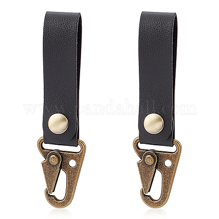 AHANDMAKER 2 Pcs Tactical Molle Key Ring FIND-WH0110-196A-1