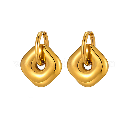 Boucles d'oreilles en acier inoxydable PW-WG19DC1-03-1