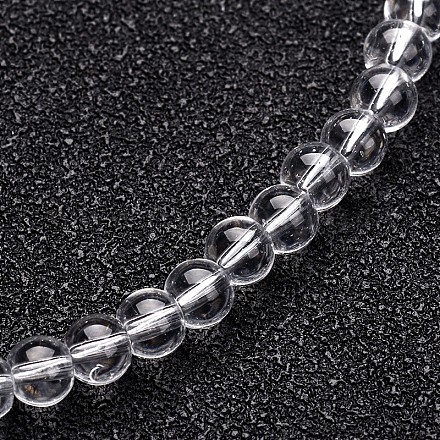Chapelets de perles rondes en verre GLAA-I028-10mm-01-1