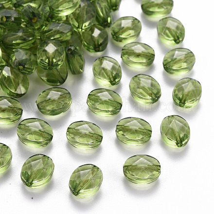 Perles en acrylique transparente TACR-S154-18A-83-1