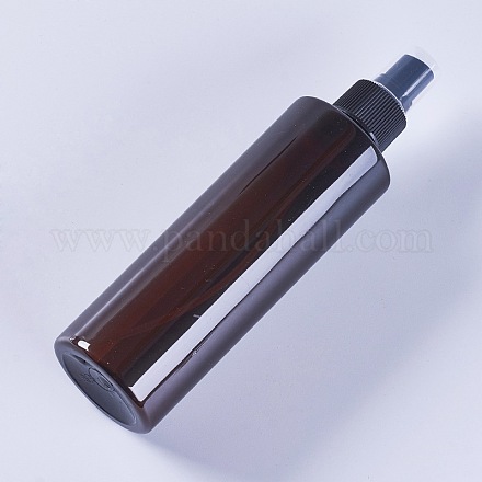 ペット用プラスチックポータブルスプレーボトル  詰め替え可能なミストポンプ  香水噴霧器  ココナッツブラウン  18.7x5cm 容量：約250ml MRMJ-WH0009-01-250ml-1
