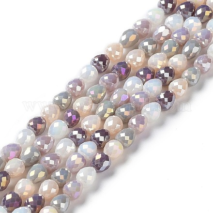 Chapelets de perles en verre électrolytique  GLAA-B013-01A-1