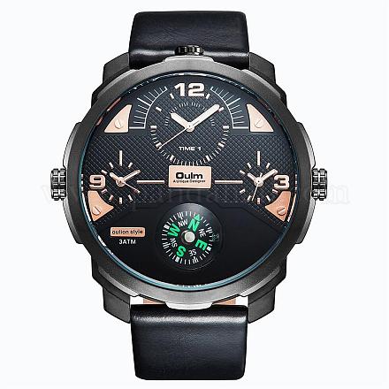 Reloj de pulsera de cuero para hombre WACH-BB24936-1-1
