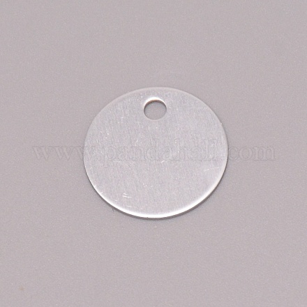 Пустая круглая алюминиевая гравированная бирка для собак FIND-WH0096-19B-1