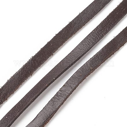 Плоский кожаный шнур для украшений WL-XCP0001-11-1