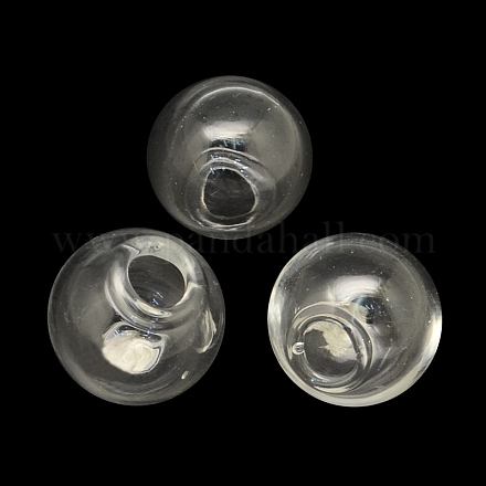 Botellas redondas hechas a mano de bolas de globo de vidrio soplado BLOW-R002-10mm-1