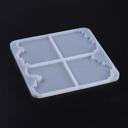 Taza de moldes de silicona mate DIY-G011-10-1