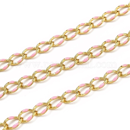 Brass Curb Chains CHC-L039-46L-G-1