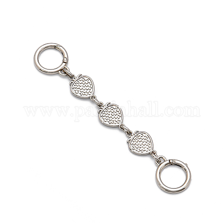 Alloy Strawberry Bag Strap Extenders PURS-PW0006-04P-1