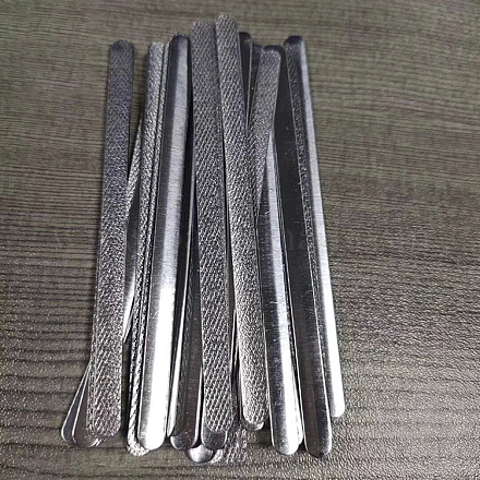 Fil de pont de nez en aluminium pour couvercle de bouche n95 AJEW-E034-66B-1