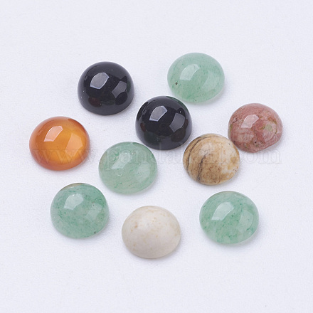 Cabochons in gemstone naturale G-G528-6mm-M2-1