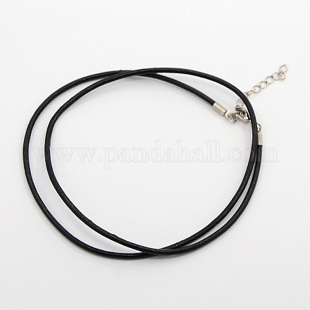 Lederband Halskette Herstellung X-MAK-F002-01-1
