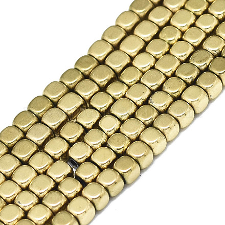 Chapelets de perles en hématite synthétique sans magnétiques G-S352-59A-01-1