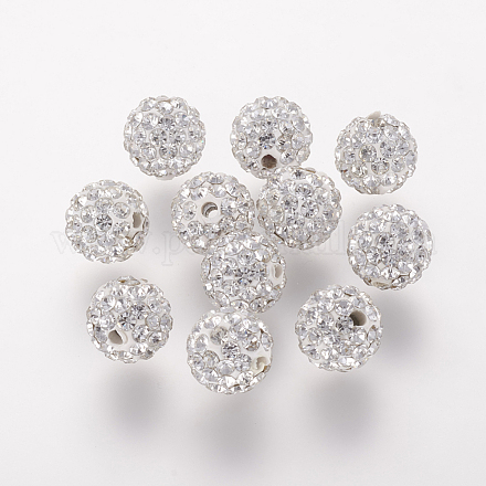 Abalorios de Diamante de imitación de arcilla polímero RB-K050-8mm-C31-1