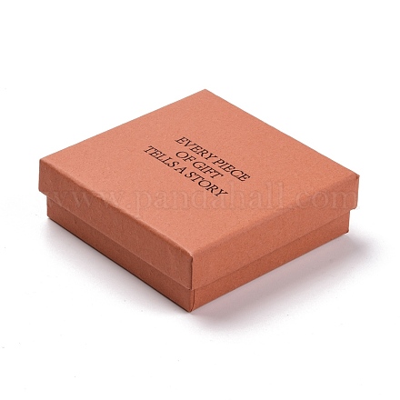 Cajas de embalaje de joyería de cartón CON-B007-05C-01-1