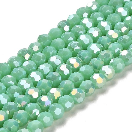 Supports de perles de verre opaques&nbsp;EGLA-A035-P6mm-B14-1