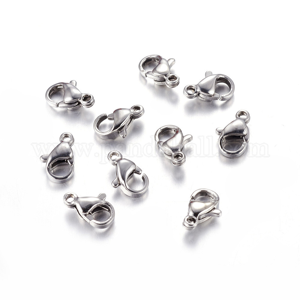 Wholesale 304 Stainless Steel Lobster Claw Clasps